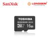 Thẻ nhớ MicroSD Toshiba 16GB CHÍNH HÃNG